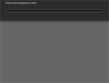 Tablet Screenshot of insurancesquare.com